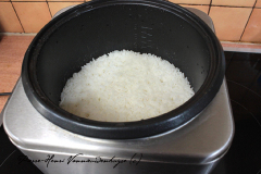 fin de cuisson du riz basmati