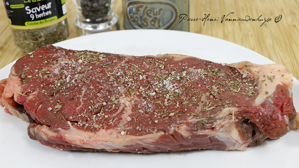 Entrecôte cuisson basse température sous vide La cuisine de