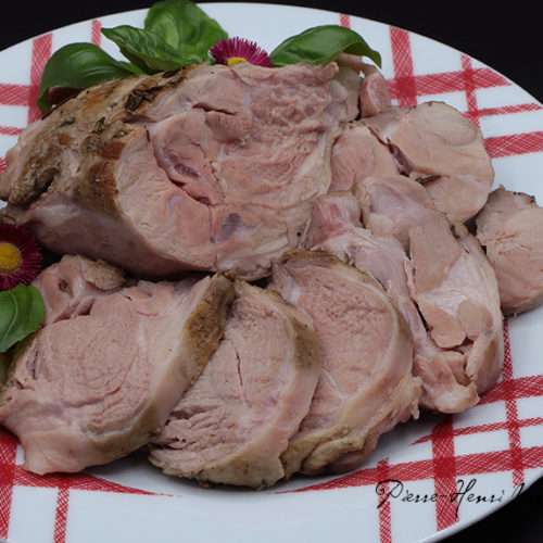 Recette d'une épaule d'agneau cuisson sous vide, basse température