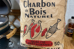 Charbon bois qualité restauration