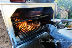 Côte de boeuf grillée four à braise