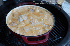Poulet Gaston Gérard gratiné avec le comté
