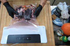 mise sous vide Joue de boeuf cuisson basse température