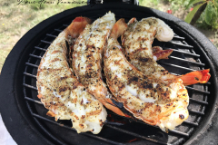 Langoustes grillées au kamado