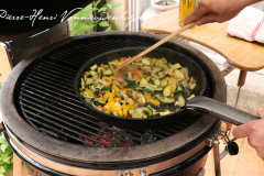 Légumes parrillada de canard
