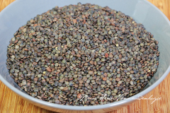 lentilles vertes de Lorraine