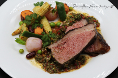 Picanha de boeuf angus sauce chimichurri