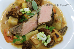 Quasi de veau aux morilles