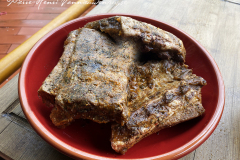 Petites côtes ou ribs cuites SVBT