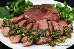 Rôti de Boeuf sauce chimichurri