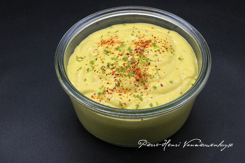 Mayonnaise au citron vert et gingembre