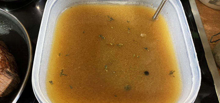 Bouillon de boeuf au miso pour cuisson SVBT