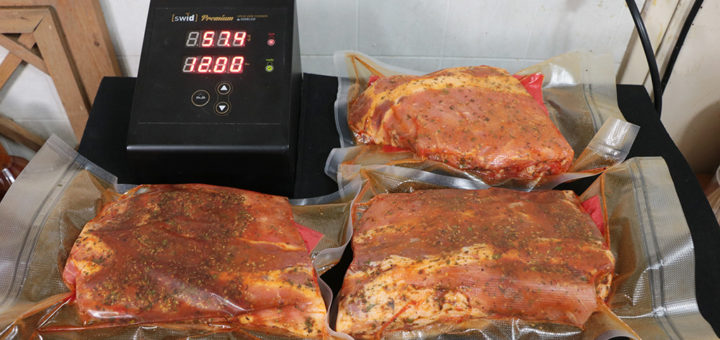 Petites côtes ou ribs cuisson SVBT au thermoplongeur