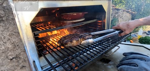 Cote de boeuf au four à braise
